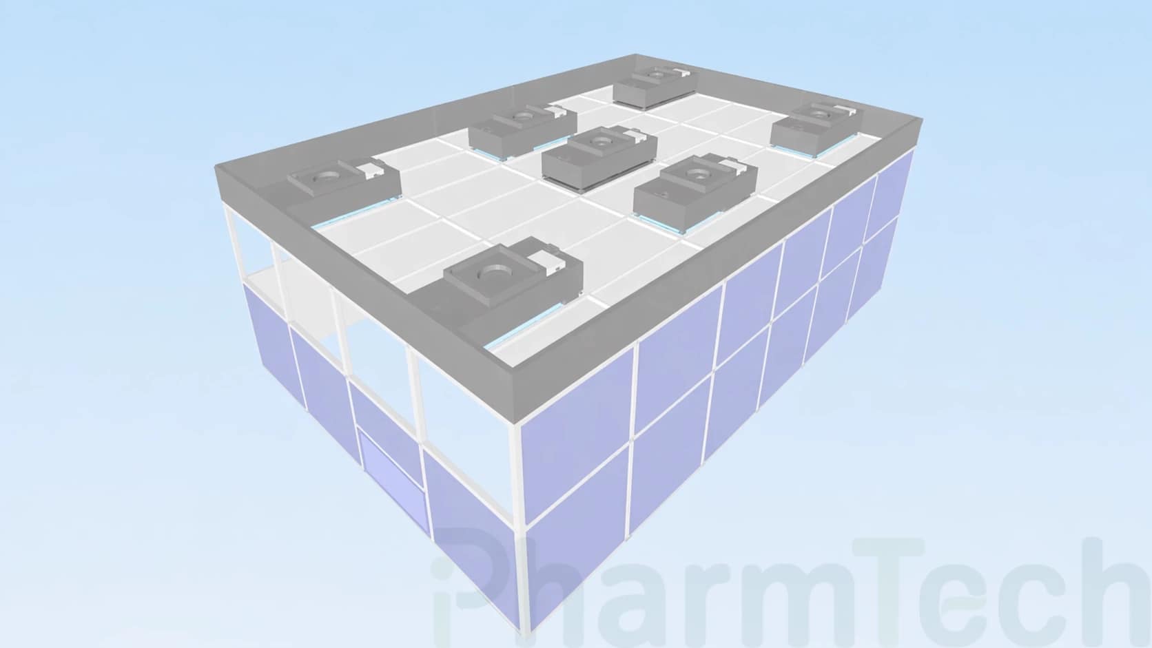 Чистые помещения под ключ Монтаж чистых помещений